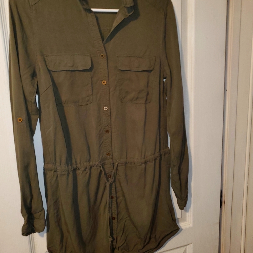 Staccato green jacket